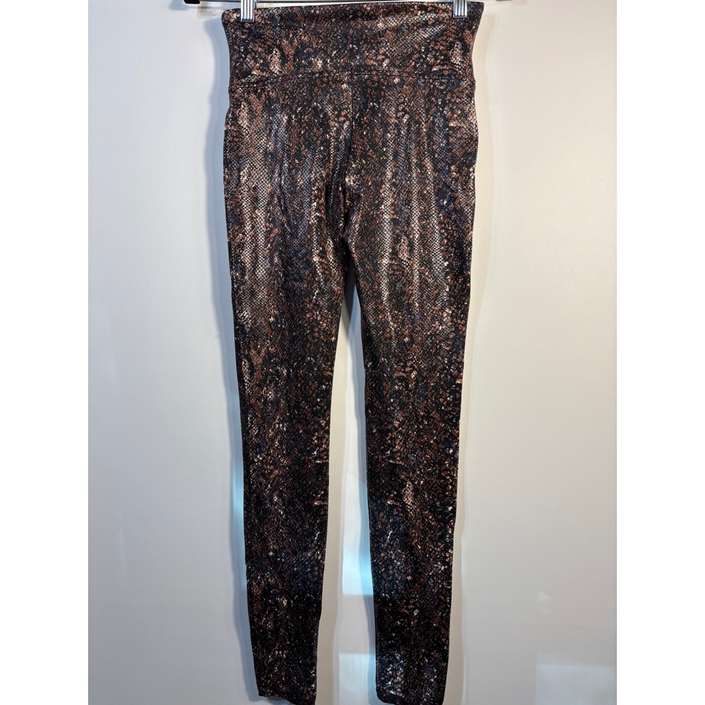 Spanx Leggings Animal Print Size M